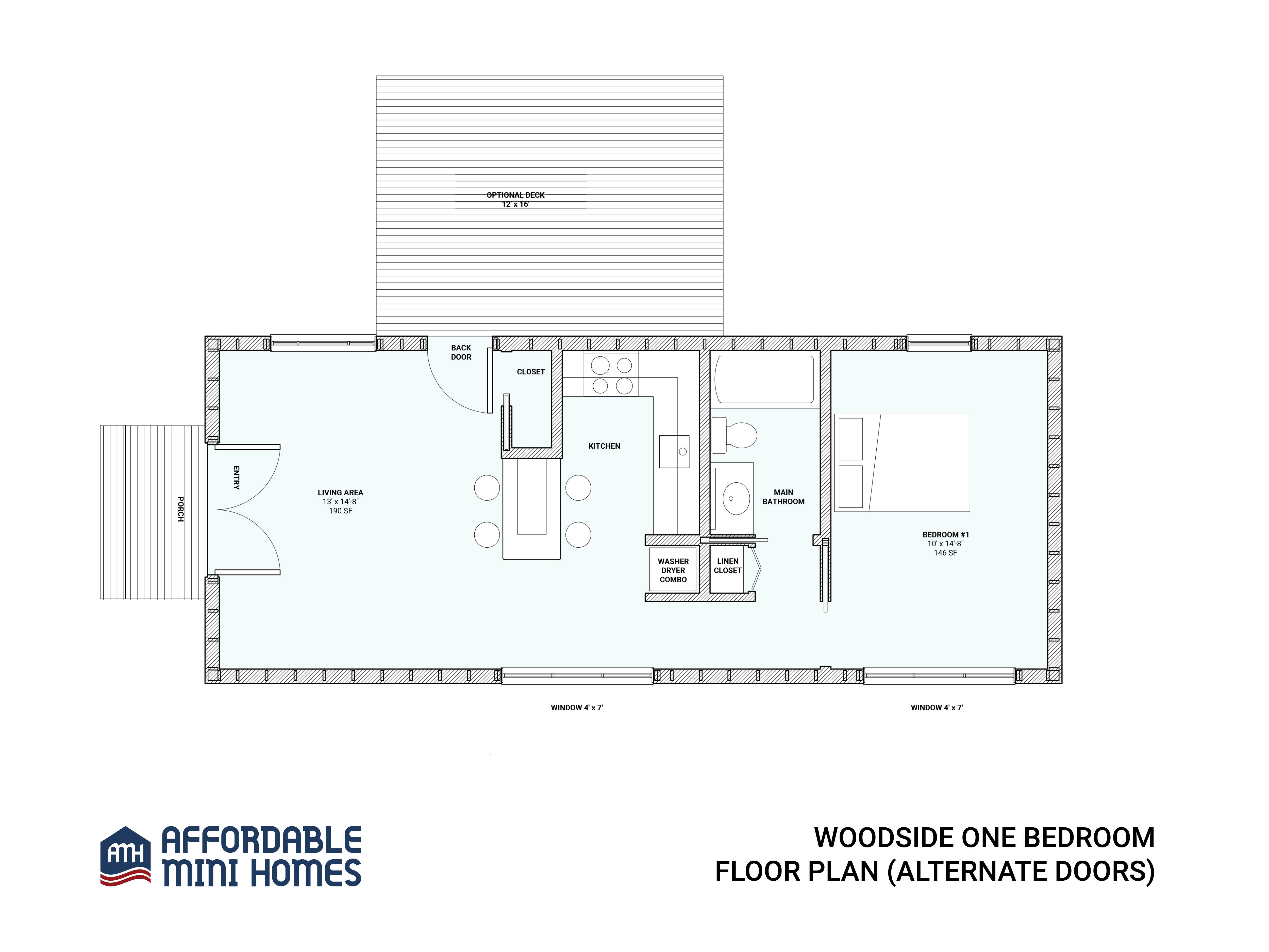 Floor Plan – End Door